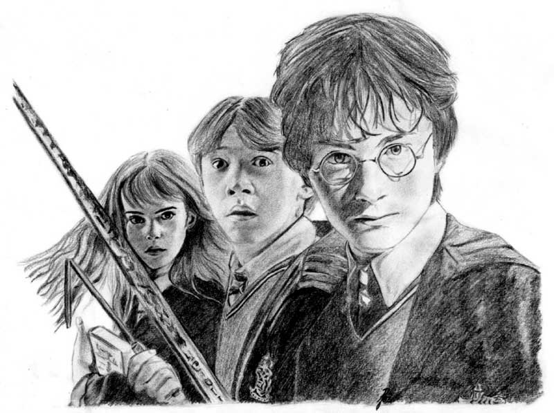 happy potter characters